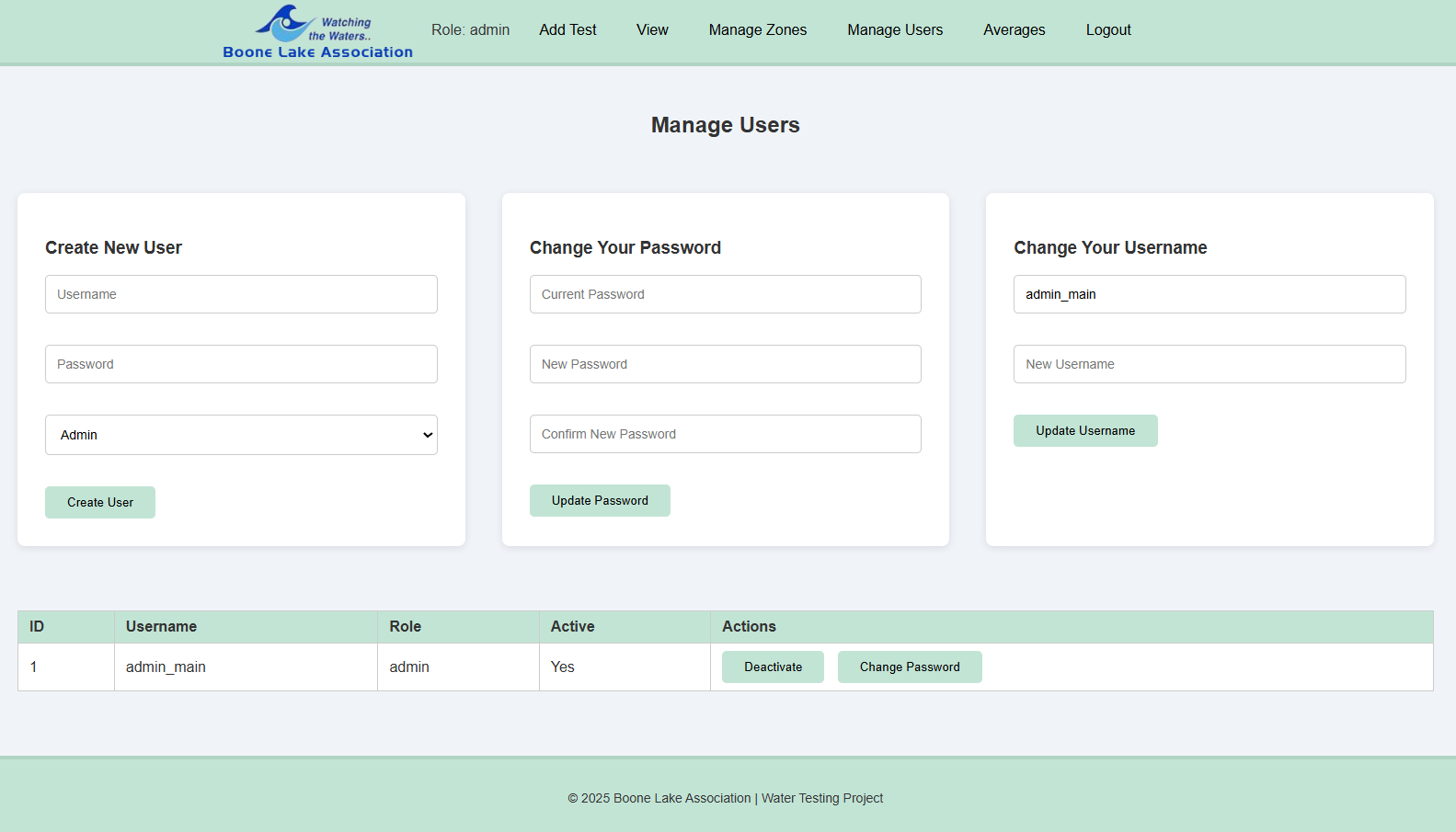 Water Quality Platform Screenshot 5